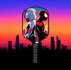 Ghost Spider / Spider-Man - Pickleball Paddle by The Mad Pickler