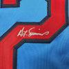 Autographed/Signed Ted Simmons St. Louis Blue Baseball Jersey JSA COA by Hall of Fame Sports Memorabilia