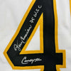 Autographed/Signed John Candelaria Pittsburgh White Baseball Jersey JSA COA by Hall of Fame Sports Memorabilia