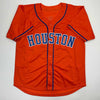 Autographed/Signed Josh Hader Houston Orange Baseball Jersey JSA COA by Hall of Fame Sports Memorabilia