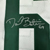 Autographed/Signed David Bakhtiari Green Bay White Football Jersey JSA COA by Hall of Fame Sports Memorabilia