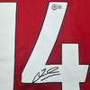 Autographed/Signed Jordan Henderson Liverpool Red Soccer Jersey Beckett BAS COA