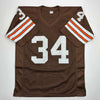 Autographed/Signed Greg Pruitt Cleveland Brown Football Jersey JSA COA by Hall of Fame Sports Memorabilia