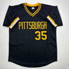 Autographed/Signed Manny Sanguillen Pittsburgh Black Baseball Jersey JSA COA by Hall of Fame Sports Memorabilia