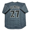 Autographed/Signed Mark Vientos New York CIty Connect Grey Baseball Jersey Beckett BAS COA by Hall of Fame Sports Memorabilia