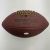 Autographed/Signed Earl Campbell Houston Oilers Full Size F/S Brown Football JSA COA
