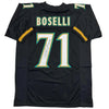 Autographed/Signed Tony Boselli HOF 22 Jacksonville Black Football Jersey Beckett BAS COA by Hall of Fame Sports Memorabilia