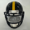 Autographed/Signed Joey Porter Sr Pittsburgh Steelers Mini Football Helmet JSA COA