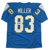 Autographed/Signed Anthony Miller San Diego Los Angeles LA Powder Blue Football Jersey JSA COA by Hall of Fame Sports Memorabilia