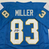 Autographed/Signed Anthony Miller San Diego Los Angeles LA Powder Blue Football Jersey JSA COA by Hall of Fame Sports Memorabilia