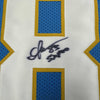 Autographed/Signed Anthony Miller San Diego Los Angeles LA Powder Blue Football Jersey JSA COA by Hall of Fame Sports Memorabilia