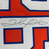 Autographed/Signed Clinton Portis Denver Retro Orange Football Jersey Beckett BAS COA by Hall of Fame Sports Memorabilia