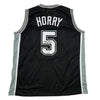 Autographed/Signed Robert Horry San Antonio Black Basketball Jersey Beckett BAS COA by Hall of Fame Sports Memorabilia