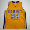 Autographed/Signed Horace Grant Los Angeles Yellow Basketball Jersey JSA COA by Hall of Fame Sports Memorabilia