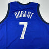 Autographed/Signed Kevin Durant United States USA Olympics Blue Basketball Jersey Beckett BAS COA
