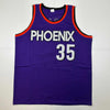 Autographed/Signed Kevin Durant Phoenix Purple Basketball Jersey Beckett BAS COA