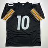 Autographed/Signed Kordell Stewart Pittsburgh Black Football Jersey Beckett BAS COA by Hall of Fame Sports Memorabilia