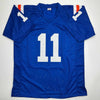 Autographed/Signed Steve Spurrier Florida Blue College Football Jersey JSA COA by Hall of Fame Sports Memorabilia