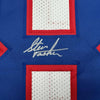 Autographed/Signed Steve Tasker Buffalo White Football Jersey JSA COA by Hall of Fame Sports Memorabilia