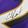 Autographed/Signed Ed Reed Baltimore Purple Football Jersey Beckett BAS COA by Hall of Fame Sports Memorabilia