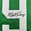 Autographed/Signed Mike Modano Dallas Green Retro Hockey Jersey Beckett BAS COA