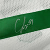 Autographed/Signed CJ C.J. Mosley New York White Football Jersey JSA COA by Hall of Fame Sports Memorabilia
