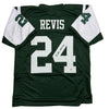 Autographed/Signed Darrelle Revis New York Green Football Jersey Beckett BAS COA by Hall of Fame Sports Memorabilia