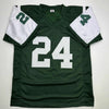 Autographed/Signed Darrelle Revis New York Green Football Jersey Beckett BAS COA by Hall of Fame Sports Memorabilia