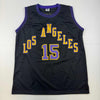 Autographed/Signed Austin Reaves Los Angeles LA Black City Edition Basketball Jersey Beckett BAS COA