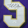 Autographed/Signed Terrell Suggs Baltimore Purple Football Jersey JSA COA #2