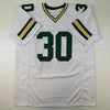 Autographed/Signed John Kuhn Green Bay White Football Jersey PSA/DNA COA