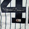 Autographed/Signed Mariano Rivera New York Pinstripe Baseball Jersey Beckett BAS COA Holo