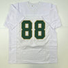 Autographed/Signed Lou Holtz 1988 National Champs Notre Dame White College Football Jersey JSA COA