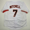 Autographed/Signed Kevin Mitchell "89 MVP" San Francisco White Baseball Jersey Beckett BAS COA