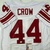 Autographed/Signed John David Crow 57 Heisman Texas A&M White College Football Jersey JSA COA