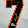 Autographed/Signed Kevin Mitchell "89 MVP" San Francisco White Baseball Jersey Beckett BAS COA