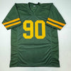 Autographed/Signed Lukas Van Ness Green Bay Color Rush Football Jersey Beckett BAS COA