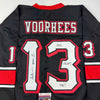 Autographed/Signed Ari Lehman Jason Voorhees Friday The 13th Black Movie Jersey JSA COA