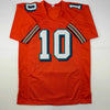 Autographed/Signed Tyreek Hill Miami Orange Retro Football Jersey JSA COA by Hall of Fame Sports Memorabilia