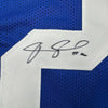 Autographed/Signed Janoris Jenkins Jackrabbit New York Blue Football Jersey JSA COA by Hall of Fame Sports Memorabilia