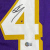 Autographed/Signed Shaquille Shaq O'Neal Los Angeles LA Split Basketball Jersey Beckett BAS COA by Hall of Fame Sports Memorabilia