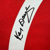 Autographed/Signed Kenny Dalglish Liverpool Red Carlsberg Soccer Jersey Beckett BAS COA