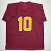 Autographed/Signed Sam Leavitt Arizona State Maroon College Football Jersey Beckett BAS COA by Hall of Fame Sports Memorabilia