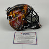 Autographed/Signed Martin Brodeur New Jersey Devils Hockey Mini Goalie Mask Helmet Fanatics COA