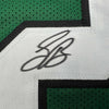 Autographed/Signed Saquon Barkley Philadelphia Kelly Green Football Jersey Beckett BAS COA by Hall of Fame Sports Memorabilia