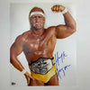 Autographed/Signed Hulk Hogan 16x20 WWE WWF Hulkamania Wrestling Photo Beckett BAS COA #5 by Hall of Fame Sports Memorabilia