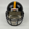 Autographed/Signed Jerome Bettis Pittsburgh Steelers Full Size FS F/S Replica Football Helmet Beckett BAS COA
