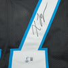 Autographed/Signed Xavier Legette Carolina Black Football Jersey Beckett BAS COA