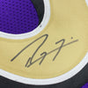 Autographed/Signed Ray Lewis Baltimore Color Rush Stat Football Jersey JSA COA