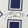Autographed/Signed Jason Witten Dallas Dark Blue Football Jersey Beckett BAS COA